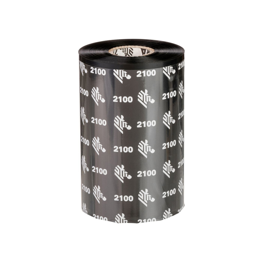Värinauha Zebra Wax 2100 | 174 mm x 450 m | 25 mm hylsy (02100BK17445)