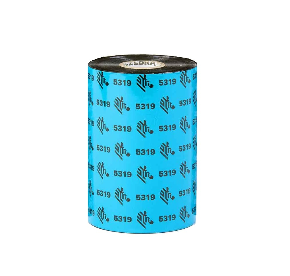 Värinauha Zebra Wax 5319 | 89 mm x 450 m | 25 mm hylsy (05319BK08945)