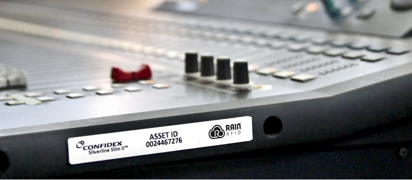 UHF-tunniste Confidex Silverline Slim II 100 x 13 mm (10026765)