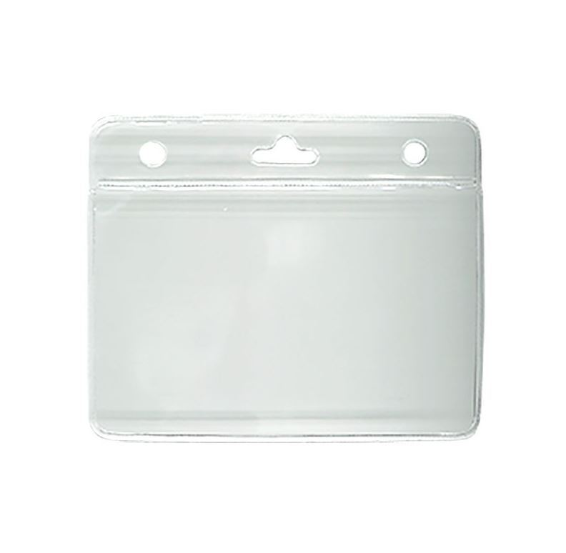 Muovitasku korteille, vaakamalli, 100 kpl | läpinäkyvä (1453000)