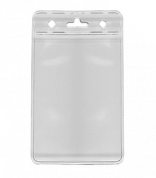 Muovitasku korteille, pystymalli, 100 kpl | läpinäkyvä (1453001)