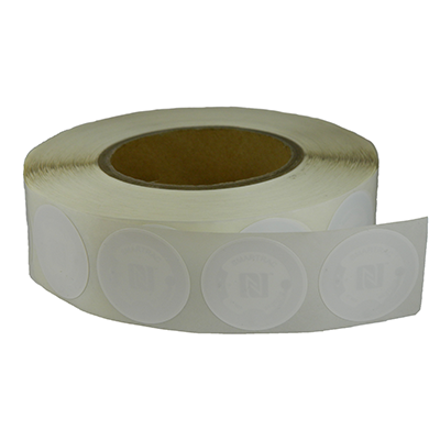 NFC-tunnistetarra HID NTAG213 Ø40mm (6E3E40)