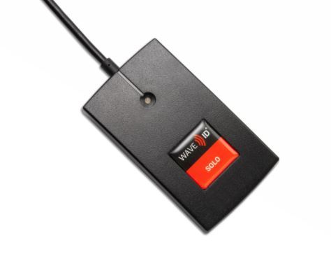 NFC-lukija rf IDEAS WAVE ID® Solo Keystroke Indala ESMI Black USB Reader (RDR-6381AKU-1771X)
